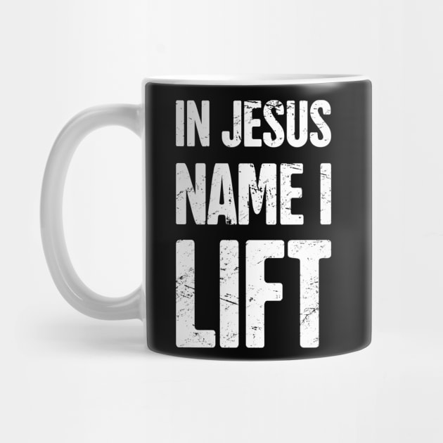 Lift - Gift For Christian Workout Gym Fans by MeatMan